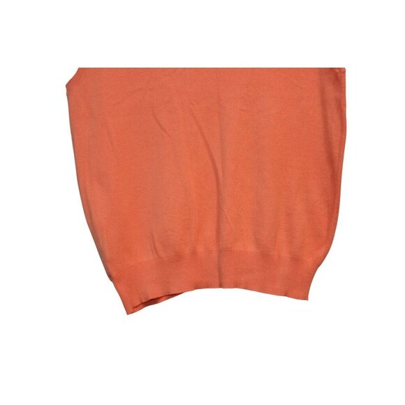 Polo Ralph Lauren Mens Sweater Vest Size Large Orange Pima Cotton Classic Preppy - Picture 11 of 11